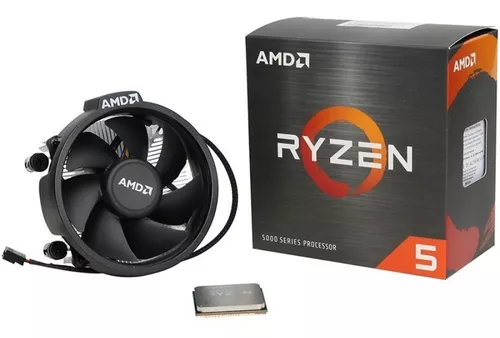 Procesador AMD Ryzen 5 para armado de computadoras de alto 			rendimiento